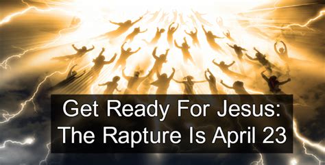 april 23 rapture